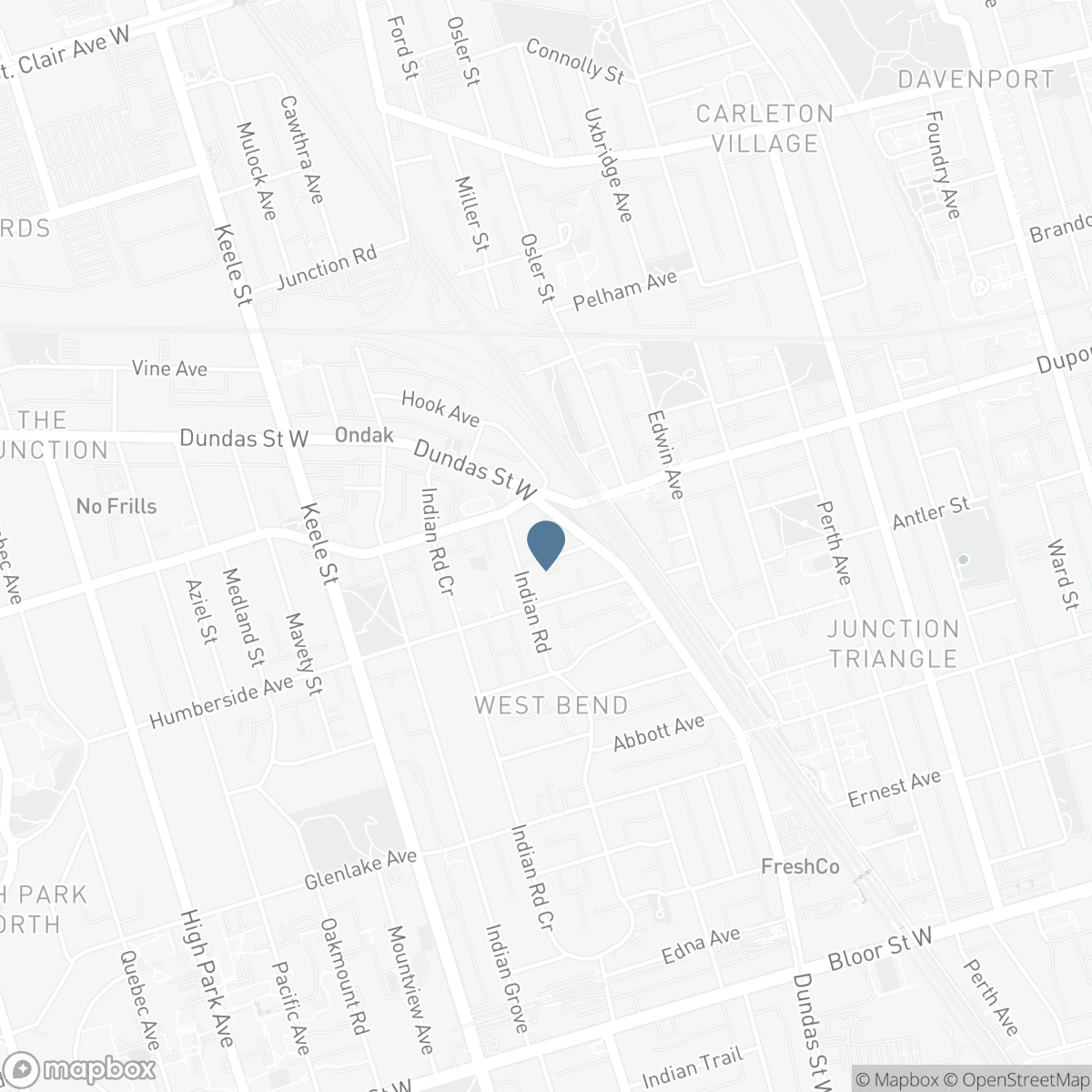 3 - 2639R DUNDAS STREET W, Toronto, Ontario M6P 1X9